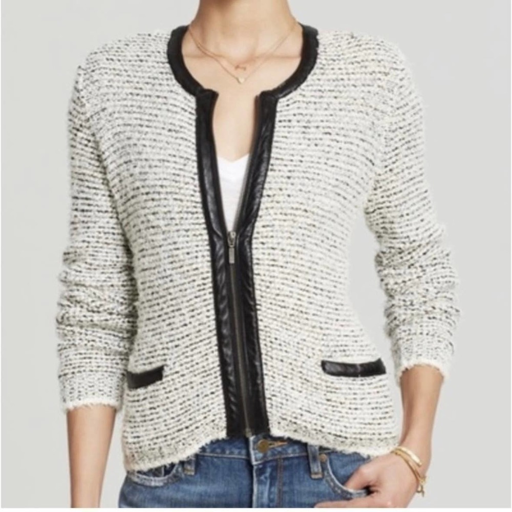 Joie Jacolyn B Tweed Blazer Jacket women’s size L